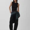 Barrel-Jeans met lage taille