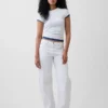 Barrel-Jeans met lage taille