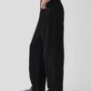 Barrel-Jeans met lage taille