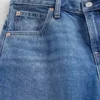 Barrel-Jeans met lage taille