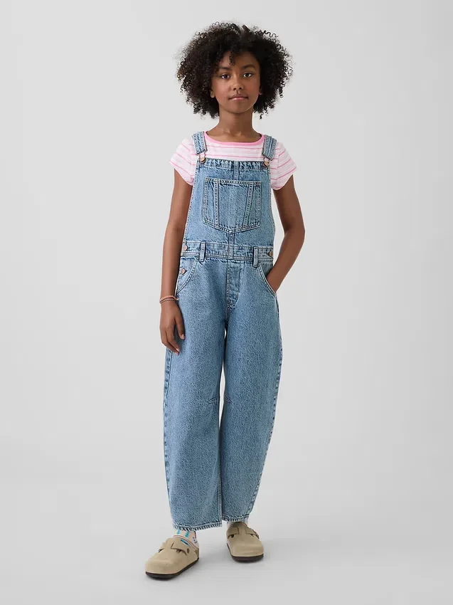 Barrel-overalls voor kinderen