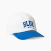 Baseballpet met blauw logo