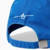 Baseballpet met blauw logo