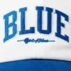 Baseballpet met blauw logo