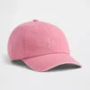 Baseballpet met gewassen logo