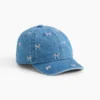 Baseballpet met strik van denim voor Baby & Peuter