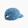 Baseballpet met strik van denim voor Baby & Peuter