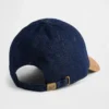Baseballpet van denim en corduroy