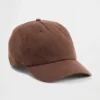 Baseballpet van gewaxt canvas
