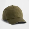 Baseballpet van gewaxt canvas