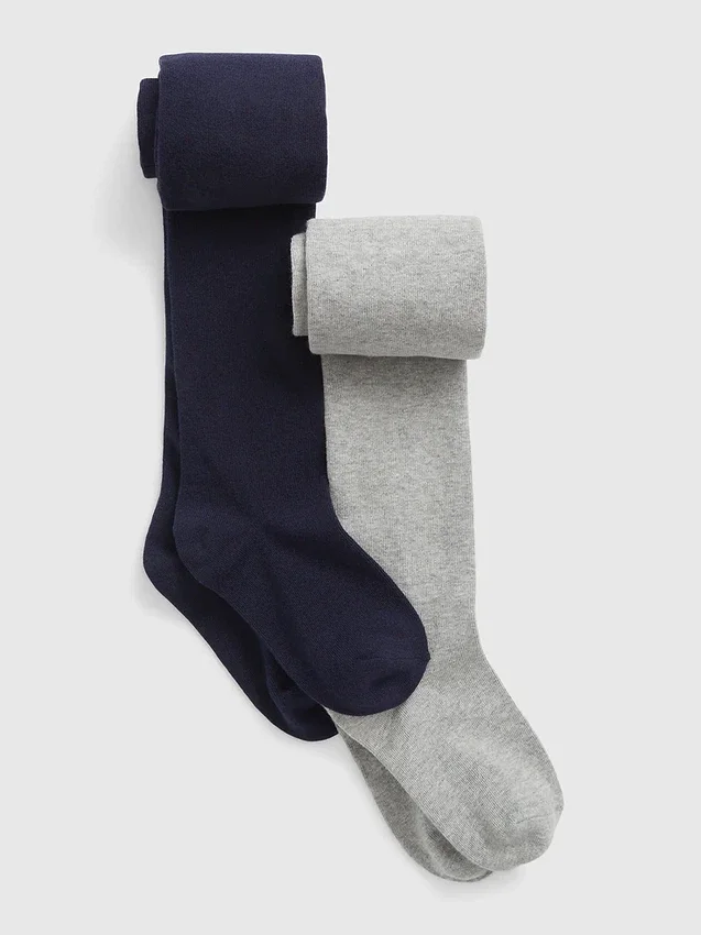 Basis-panty's van gebreid materiaal voor kinderen (set van 2)
