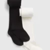 Basis-panty's van gebreid materiaal voor kinderen (set van 2)