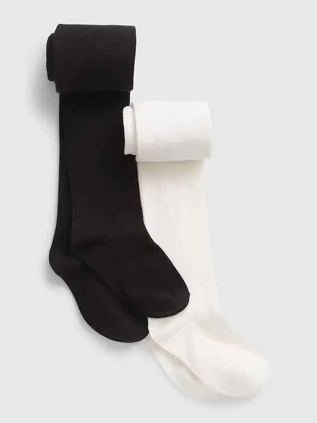 Basis-panty's van gebreid materiaal voor kinderen (set van 2)