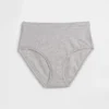 Bikini met hoge taille van biologisch stretchkatoen