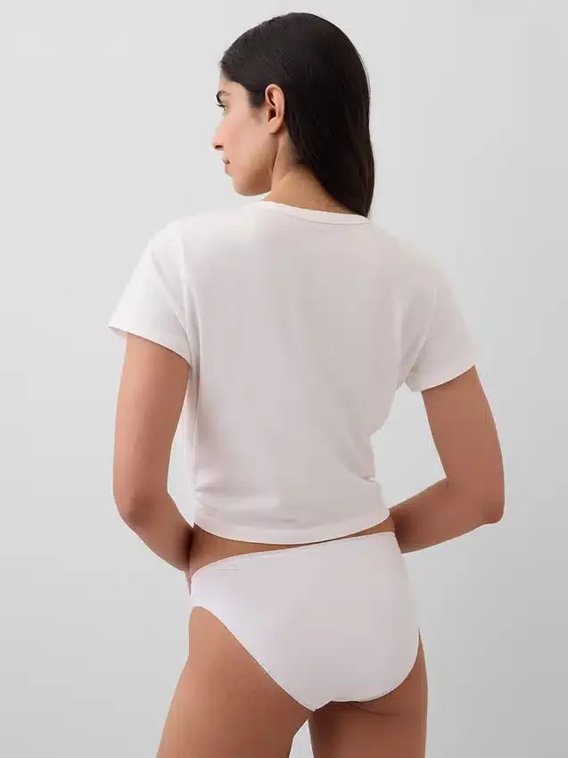 Bikini van biologisch stretchkatoen