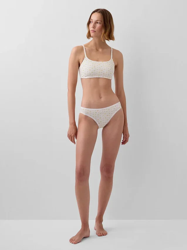 Bikini van biologisch stretchkatoen