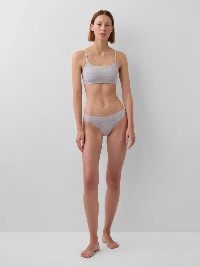 Bikini van biologisch stretchkatoen