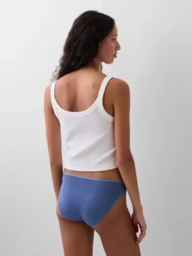 Bikini van biologisch stretchkatoen (3-pack)