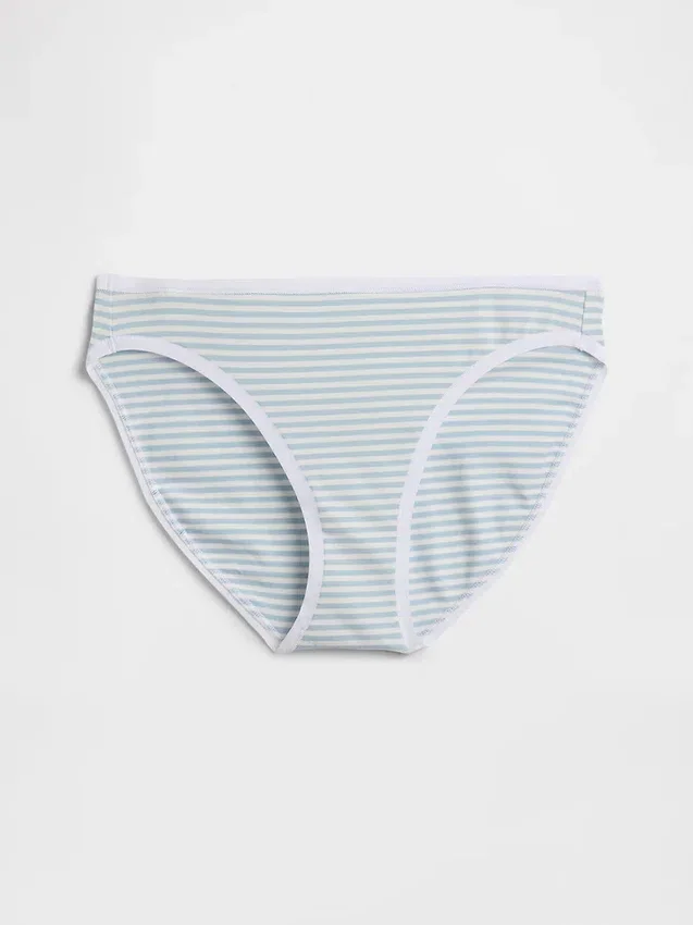 Bikini van biologisch stretchkatoen (3-pack)