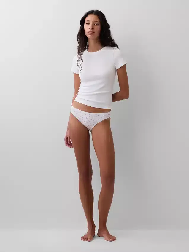 Bikini van biologisch stretchkatoen