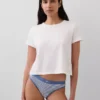 Bikini van biologisch stretchkatoen met logo