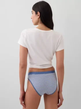 Bikini van biologisch stretchkatoen met logo
