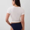 Bikini van biologisch stretchkatoen met logo