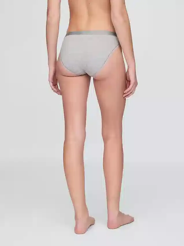 Bikini van biologisch stretchkatoen met logo