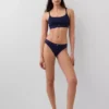 Bikini van biologisch stretchkatoen met logo