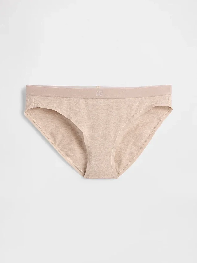 Bikini van biologisch stretchkatoen met logo