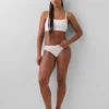 Bikini van biologisch stretchkatoen met logo