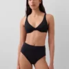 Bikinibroekje met hoge taille