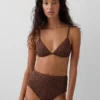 Bikinibroekje met hoge taille