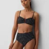 Bikinibroekje met hoge taille