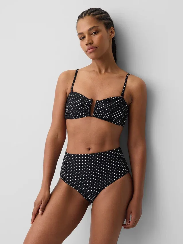 Bikinibroekje met hoge taille