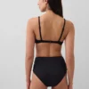 Bikinibroekje met hoge taille