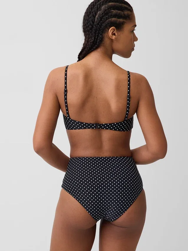 Bikinibroekje met hoge taille