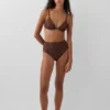 Bikinibroekje met hoge taille