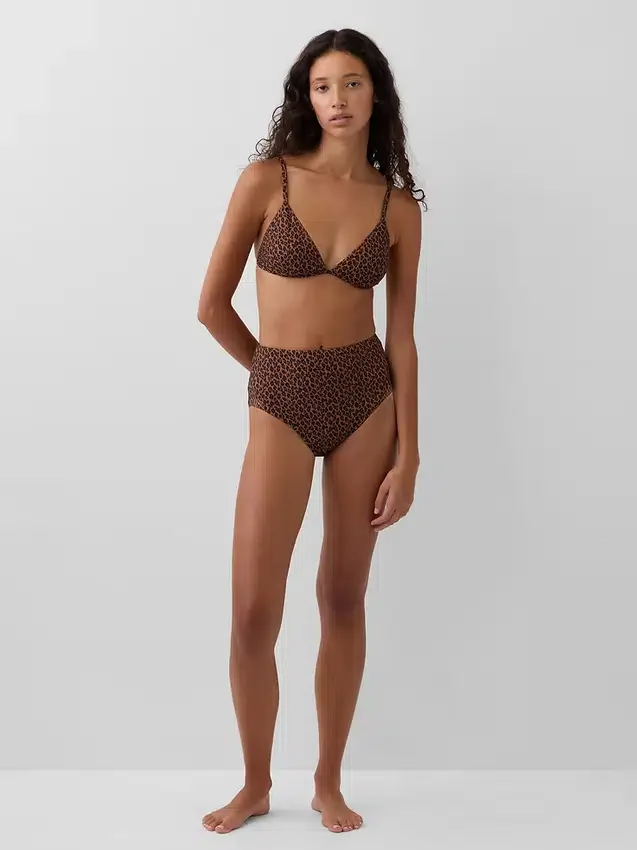 Bikinibroekje met hoge taille