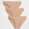 Bikinibroekje van biologisch stretchkatoen (3-pack)
