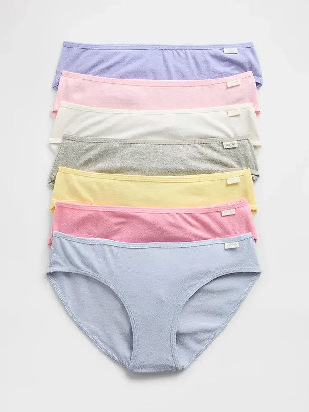 Bikinibroekjes voor kinderen met dagen van de week (7-pack)