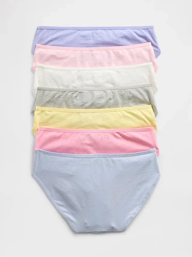 Bikinibroekjes voor kinderen met dagen van de week (7-pack)