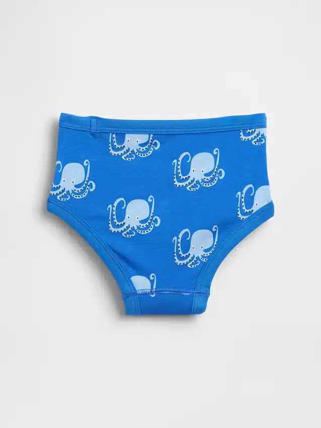 Biologische katoenen slipjes voor peuters (5-pack)