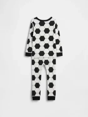 Biologische pyjamaset van geborsteld katoen voor Baby & Peuter
