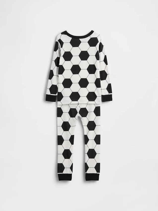 Biologische pyjamaset van geborsteld katoen voor Baby & Peuter