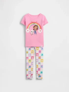 Biologische pyjamaset van geborsteld katoen voor Baby & Peuter: Gabby’s Dollhouse