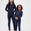Biologische pyjamaset van geborsteld katoen voor kinderen en baby’s