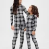 Biologische pyjamaset van geborsteld katoen voor kinderen en baby’s