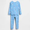 Biologische pyjamaset van geborsteld katoen voor kinderen en baby’s