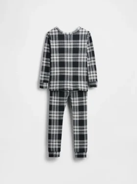 Biologische pyjamaset van geborsteld katoen voor kinderen en baby’s